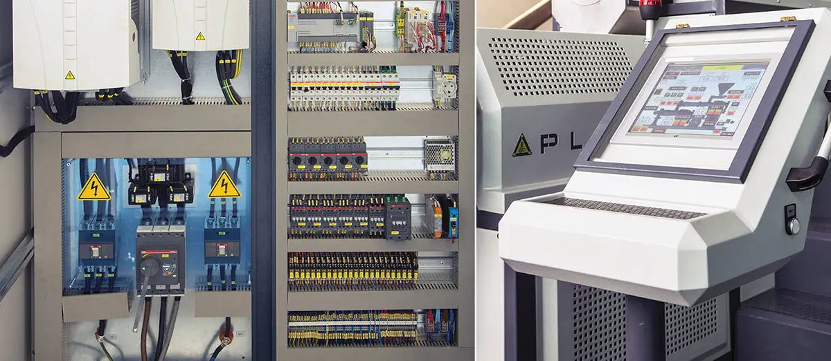 Mermer fabrikası PLC otomasyon hattı